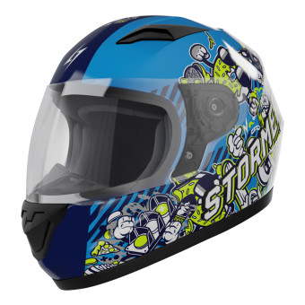 Kinder Stormer Rule Doodle Blue