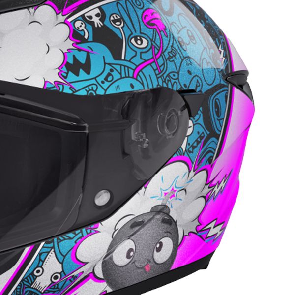 Stormer Strike Kid Boom Blue Pink Pearly