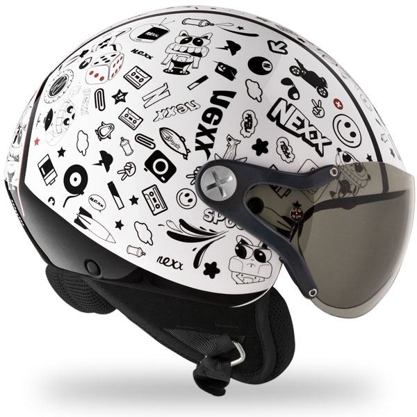 Nexx X60 Kids Spock Weiß