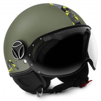 Casque Kinder Momo Design FGTR Baby 2 Military Green Camo Casque Kinder Momo Design FGTR Baby 2 Military Green Camo