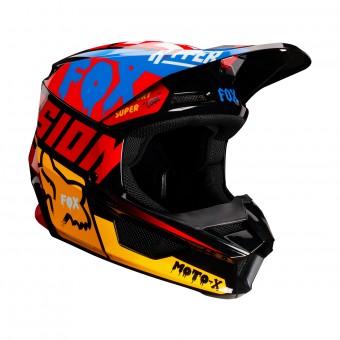 Casque Kinder FOX V1 Czar Black Yellow Kid Casque Kinder FOX V1 Czar Black Yellow Kid