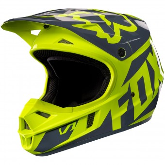 FOX V1 Race Yellow 005- Kinder