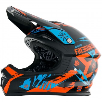 Casque Kinder Freegun XP-4 Trooper Neon Orange Cyan Kinder Casque Kinder Freegun XP-4 Trooper Neon Orange Cyan Kinder