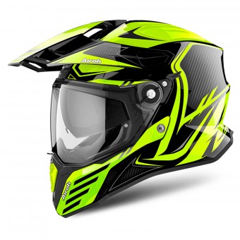Integral Airoh Commander Carbon Yellow
