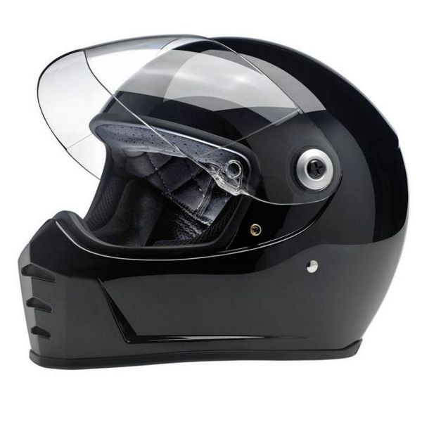 Biltwell Splitter Gloss Black