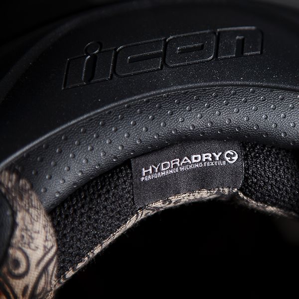 ICON Airmada Chantilly Black Rubatone