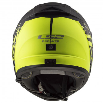 LS2 Breaker Feline Matt Hi-Vis Yellow FF390