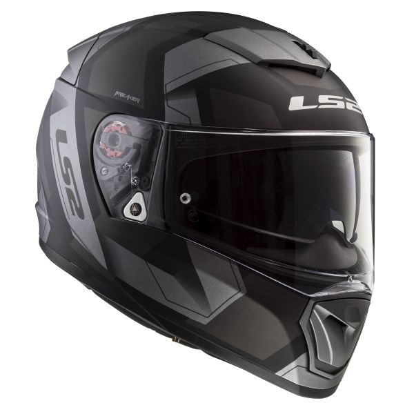 LS2 Breaker Physics Matt Black Titanium FF390