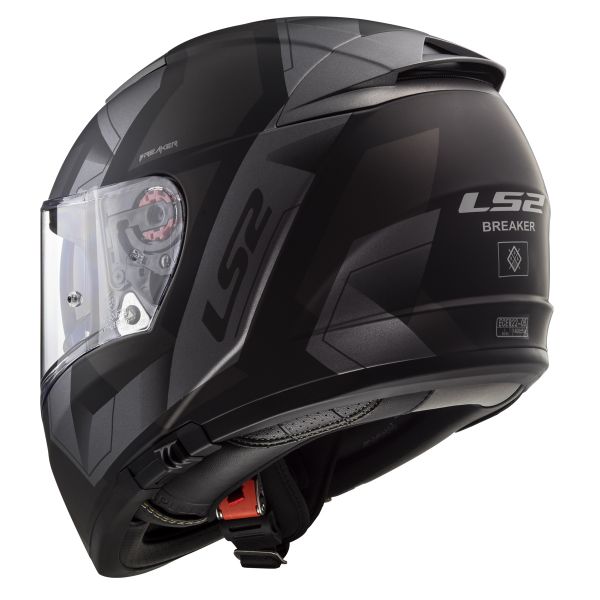 LS2 Breaker Physics Matt Black Titanium FF390