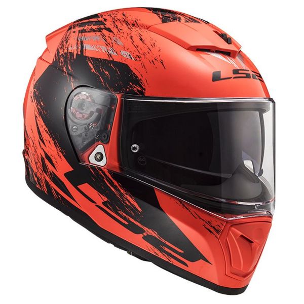 Integral LS2 Breaker Swat Fluo Orange Black FF390