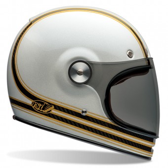 Integral Bell Bullitt Carbon Roland Sands Mojo White Gold