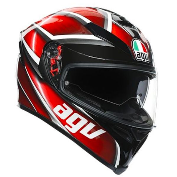 Integral AGV K-5 S Tempest Black Red