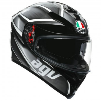 Integral AGV K-5 S Tempest Black Silver