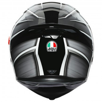AGV K-5 S Tempest Black Silver