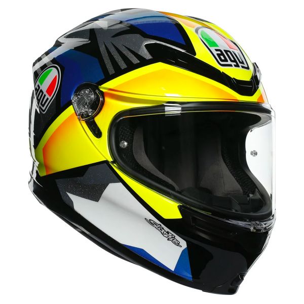 Integral AGV K-6 Joan Black Blue Yellow