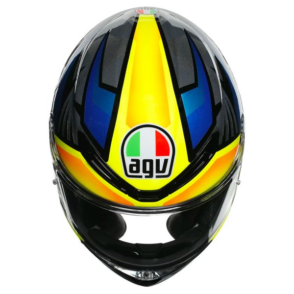 AGV K-6 Joan Black Blue Yellow