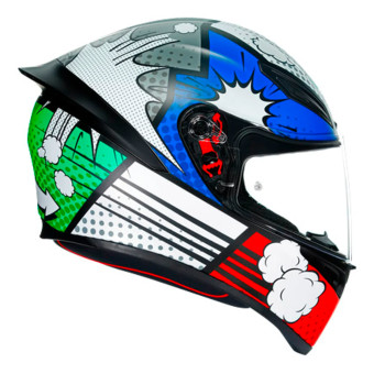 AGV K1 S Multi Bang Matt Italy Blue