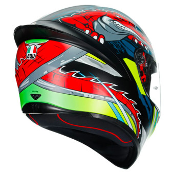AGV K1 S Multi Dundee Matt Lime Red