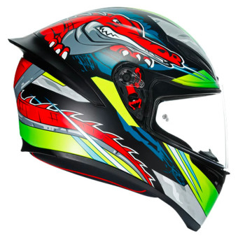 AGV K1 S Multi Dundee Matt Lime Red