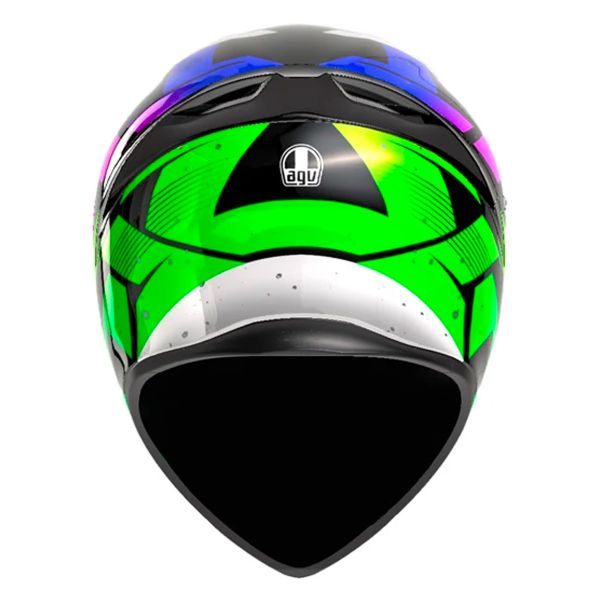 AGV K1 S Punkpulse Black Purple Lime