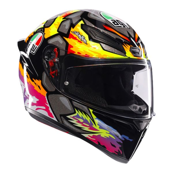 AGV K1 S Replica Bezzecchi 2023 + Kit Bluetooth 5S Solo