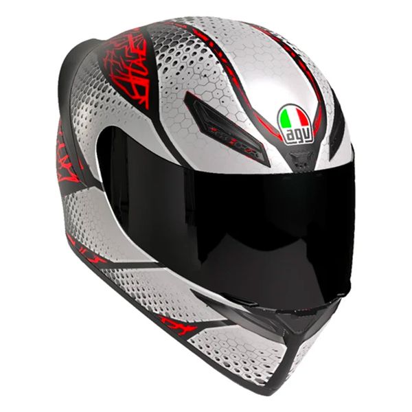 Integral AGV K1 S Speedarmor Matt Black Grey Red