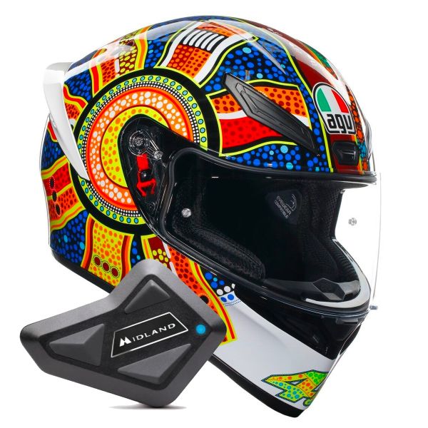 Integral AGV K1 S Top Dreamtime + Kit Bluetooth BT Mini