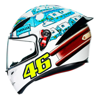 AGV K1 S Top Rossi Winter Test 2017