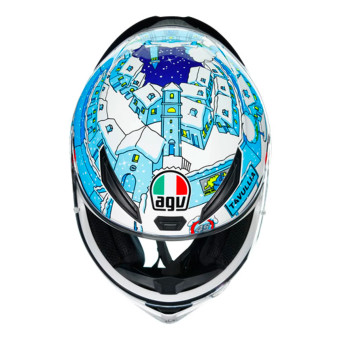 AGV K1 S Top Rossi Winter Test 2017