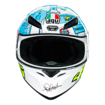 AGV K1 S Top Rossi Winter Test 2017