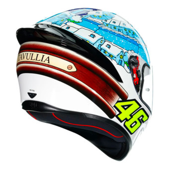 AGV K1 S Top Rossi Winter Test 2017