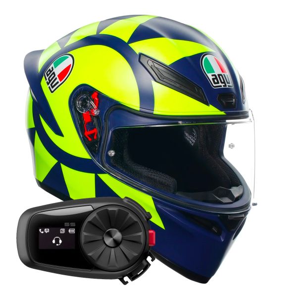 Integral AGV K1 S Top Soleluna 2018 + Kit Bluetooth 5S Solo Integral AGV K1 S Top Soleluna 2018 + Kit Bluetooth 5S Solo