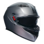 Casque Integral AGV K3 Mono Grey Matt