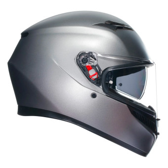 AGV K3 Mono Grey Matt + Kit Bluetooth BT Mini