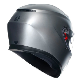 AGV K3 Mono Grey Matt + Kit Bluetooth BT Mini
