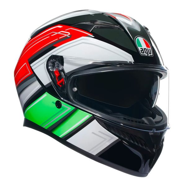 Integral AGV K3 Multi Wing Black Italy Integral AGV K3 Multi Wing Black Italy