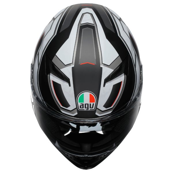 AGV K3 Rivia Matt Black White