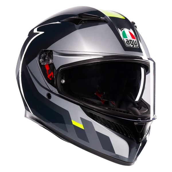 Integral AGV K3 Shade Grey Yellow Fluo Integral AGV K3 Shade Grey Yellow Fluo