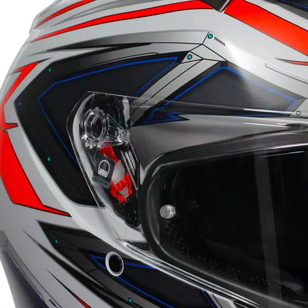 AGV K3 Space Matt White Red Fluo