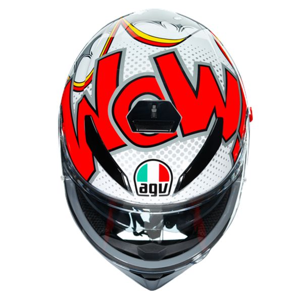 AGV K3 SV Bubble Grey White Red
