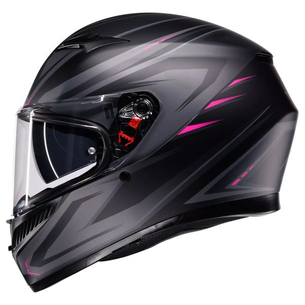 AGV K3 Syth Matt Black Pink