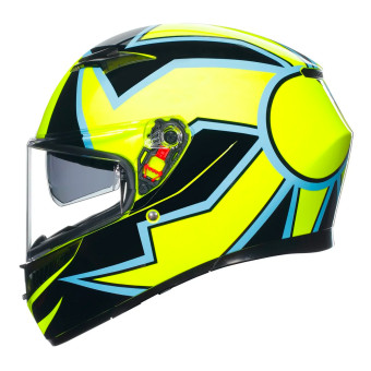 AGV K3 Top Rossi WT Phillip Island 2005 + Kit Bluetooth Lokui K30