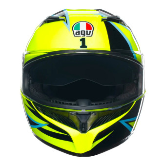 AGV K3 Top Rossi WT Phillip Island 2005 + Kit Bluetooth Lokui K30