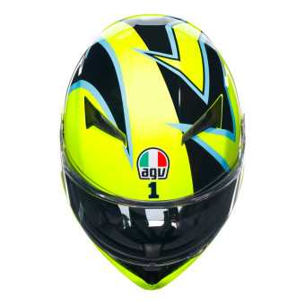 AGV K3 Top Rossi WT Phillip Island 2005 + Kit Bluetooth Lokui K30