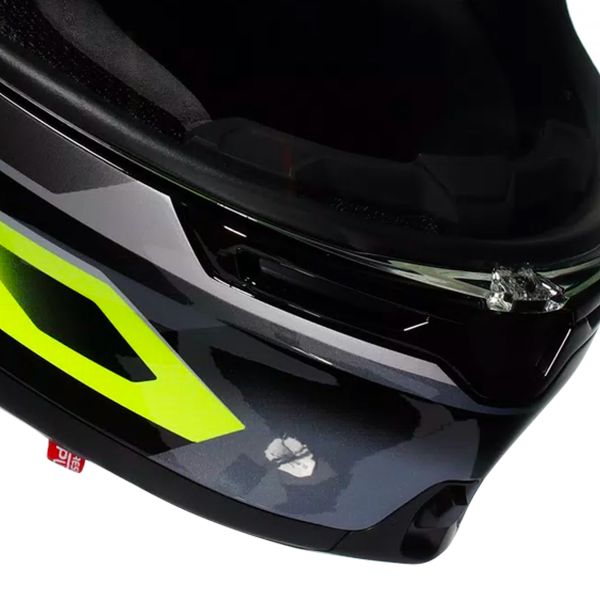 AGV K6 S Erazer Black Red Yellow Fluo
