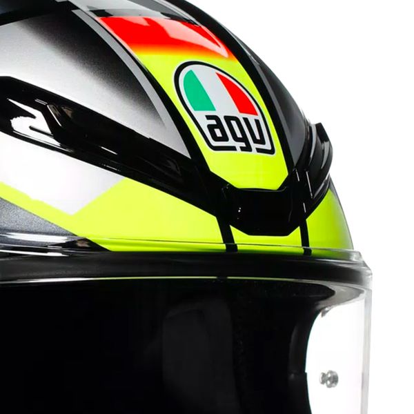 AGV K6 S Erazer Black Red Yellow Fluo
