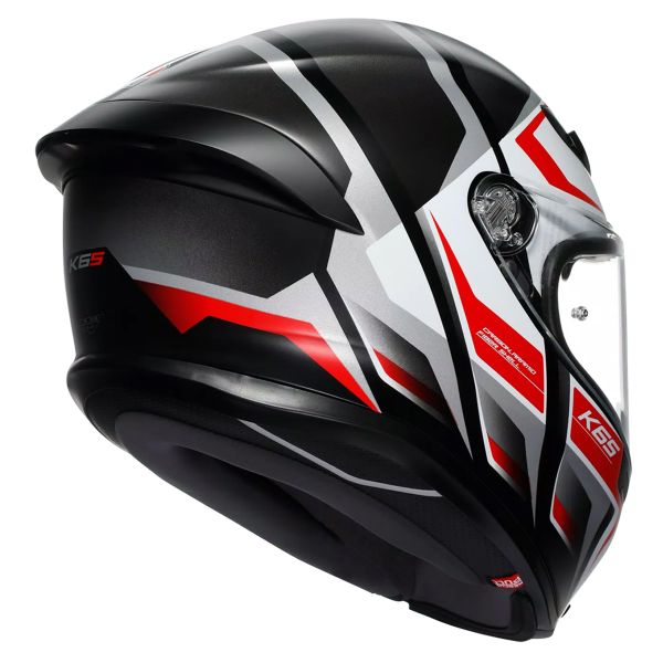 AGV K6 S Karve Matt Black White Red
