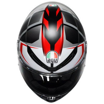 AGV K6 S Karve Matt Black White Red