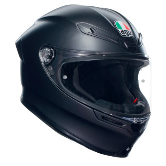 AGV K6 S Mono Matt Black + Kit Bluetooth Lokui K30