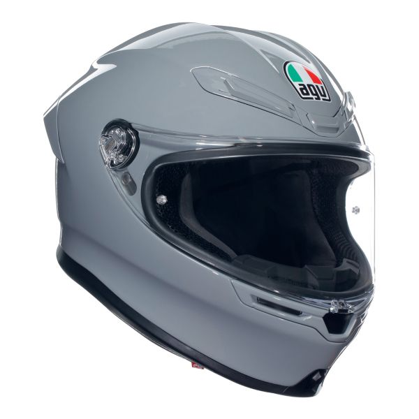 AGV K6 S Mono Nardo Grey + Kit Bluetooth 5S Solo